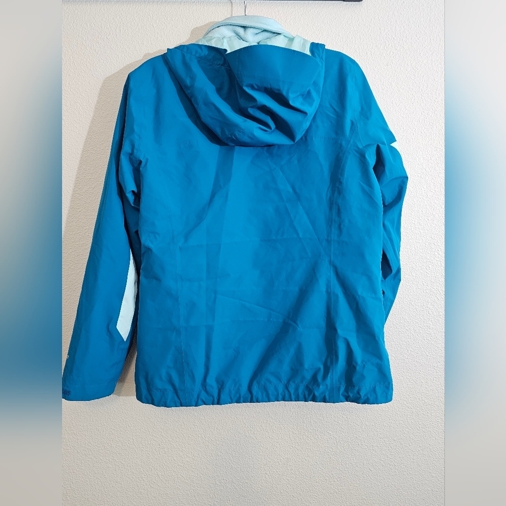 The North Face HyVent Jacket with Removable Inner Fleece Medium Blue - Picture 5 of 10